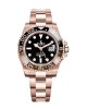 Rolex GMT-Master II 126715CHNR-0001 Rose Gold Automatic Black Dial Oyster Replica