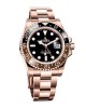 Rolex GMT-Master II 126715CHNR-0001 Rose Gold Automatic Black Dial Oyster Replica