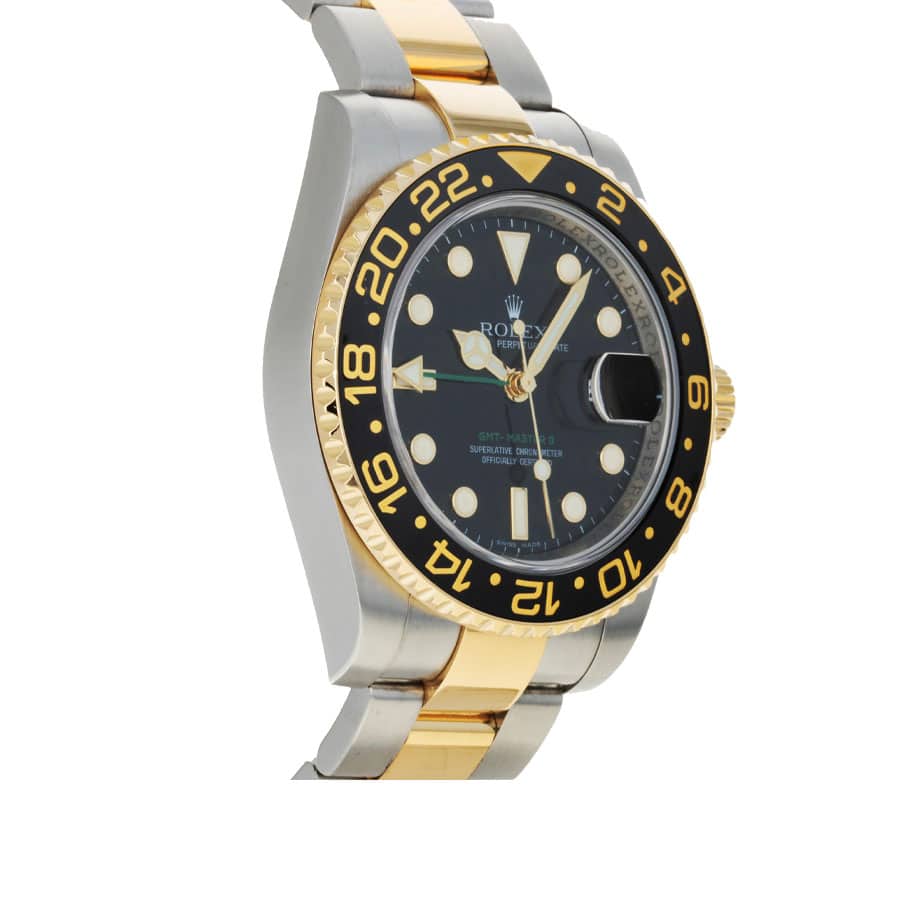 Rolex GMT-Master ll 116713 Two Tone Black Dial Oyster Replica