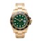 Rolex GMT-Masterll 11678LN Yellow GoldGreen Dial oyster Replica