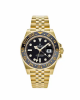 Rolex Gmt Master II Gold Black Dial Replica