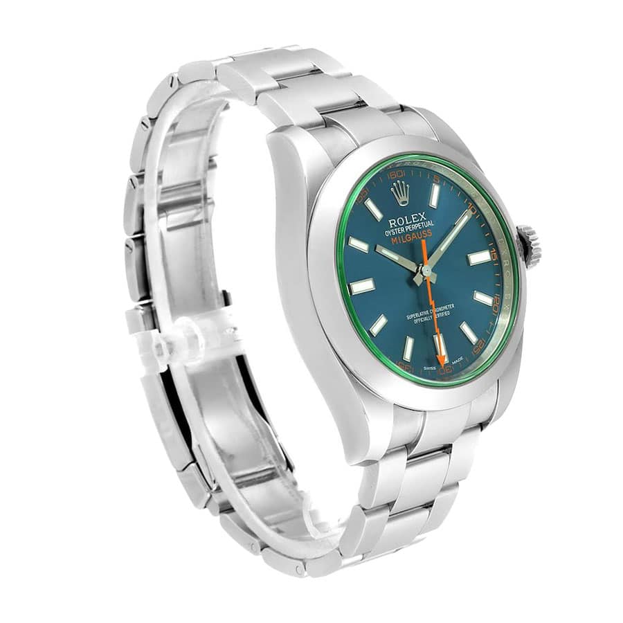 Rolex Milgauss 116400GV-0002 Blue Dial Replica