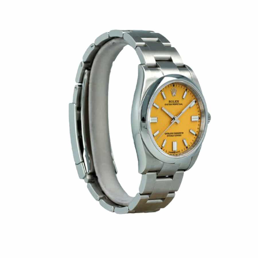 Rolex Oyster Perpetual Orange Dial 124300-0004 Replica