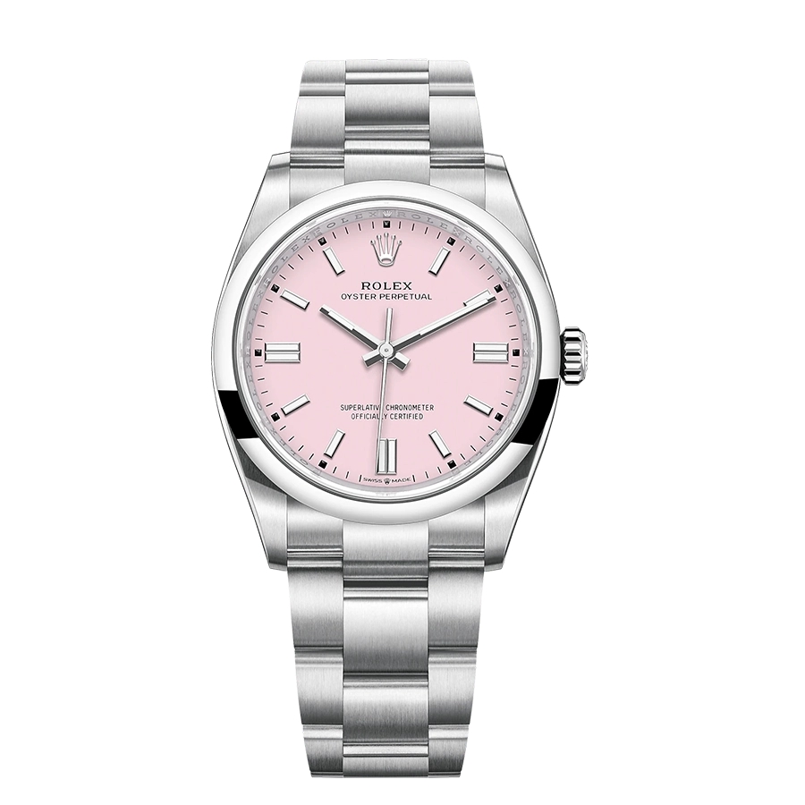 Rolex Perpetual Pink 124300 Replica