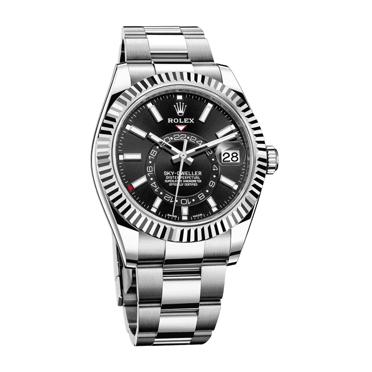 Rolex Sky-Dweller 326934 Black Dial Oyster Replica