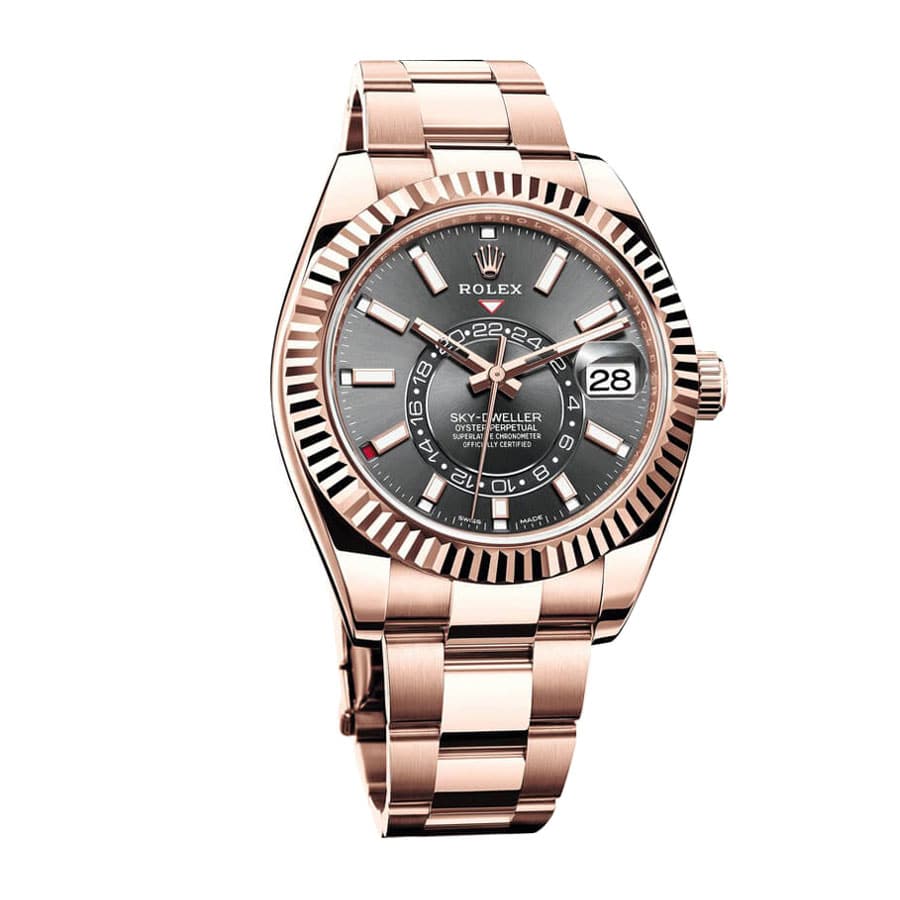 Rolex Sky-Dweller 326935-0007 SRO Automatic Everose Rhodium Dial Oyster Replica