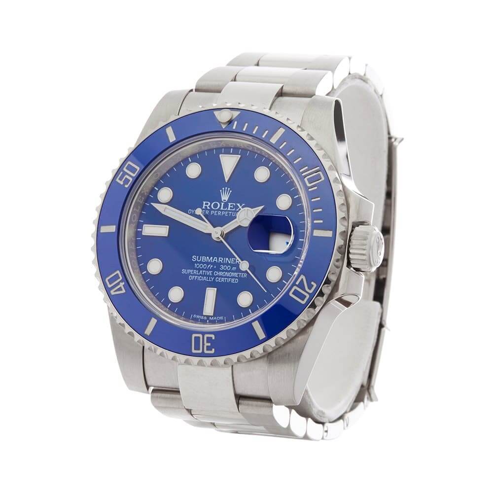 Rolex Submariner 116619 Blue Dial