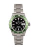 Rolex Submariner Date Kermit Black Dial 16610LV MK2 Replica