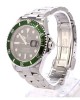 Rolex Submariner Date Kermit Black Dial 16610LV MK2 Replica