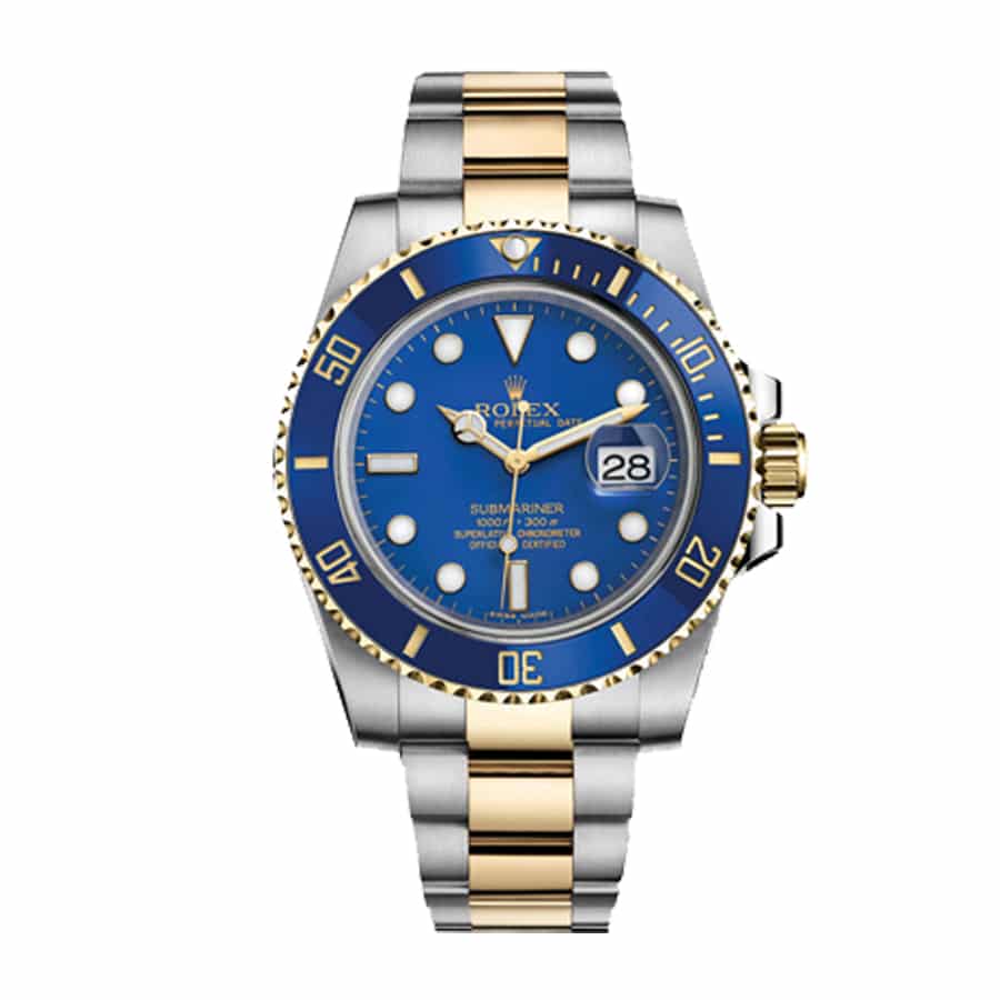 Rolex Submariner Date Two Tone Blue Dial 116613LB-97203