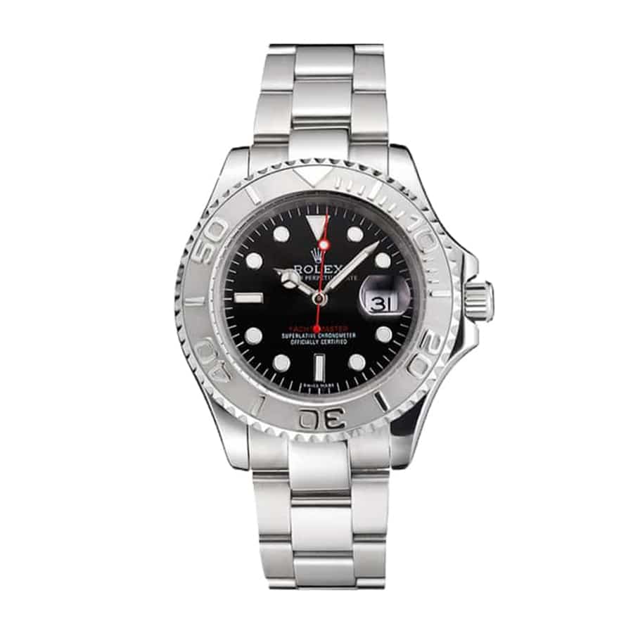 Rolex Yacht-Master 116622 Stainless Steel Dark Rhodium Dial Replica