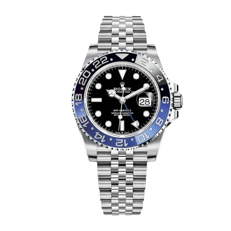 Rolex GMT-Master ll Ceramic Black & Blue Bezel Batman 116710BLNR Jubilee Replica