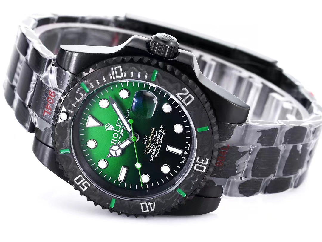 Rolex Submariner Automatic Carbon Green&Black Two-tone