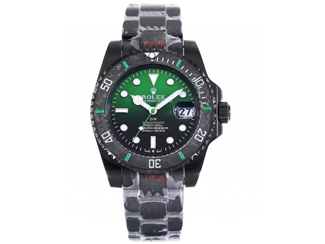 Rolex Submariner Automatic Carbon Green&Black Two-tone