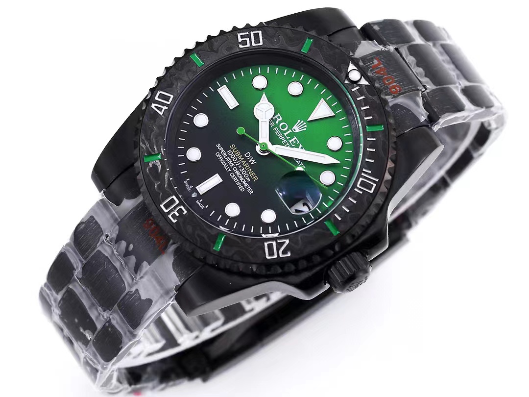 Rolex Submariner Automatic Carbon Green&Black Two-tone